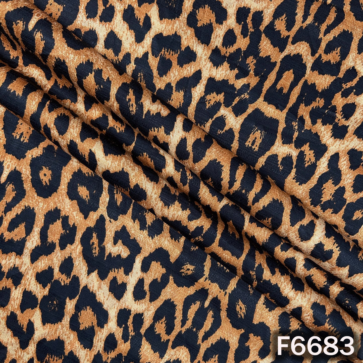 Animal Print Modal Silk Fabric - F6683