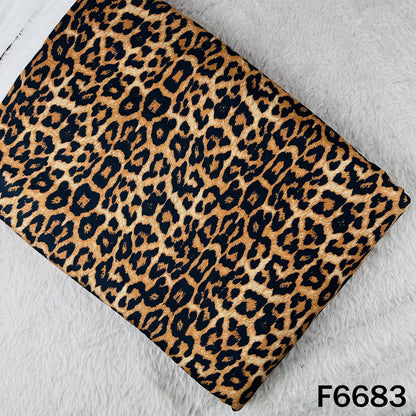 Animal Print Modal Silk Fabric - F6683