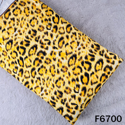 Animal Print Bubble Crepe Fabric - F6700