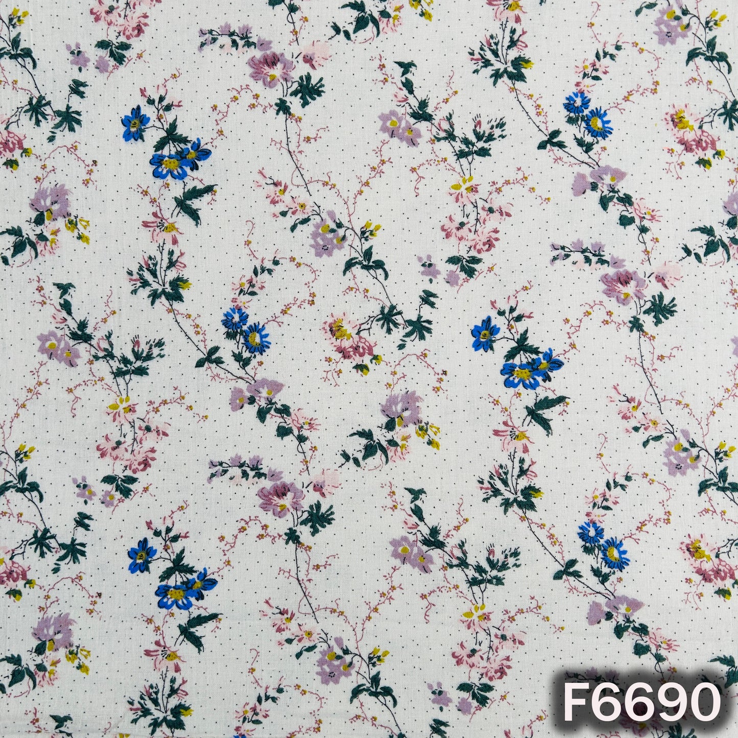Printed Cambric Cotton Fabric - F6690