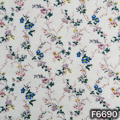 Printed Cambric Cotton Fabric - F6690