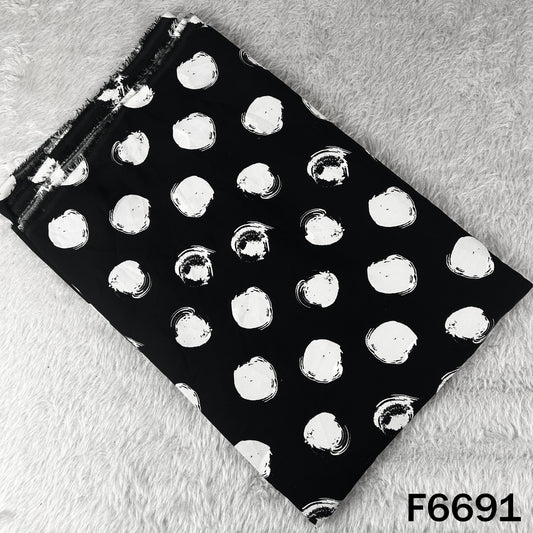 Printed Georgette Fabric - F6691