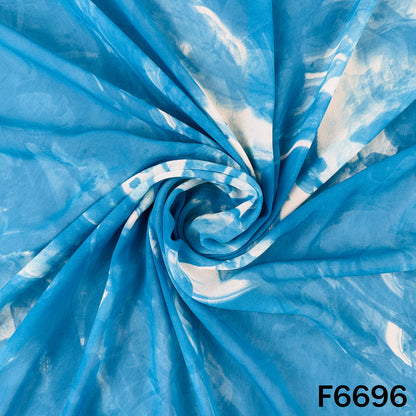 Tie-Dye Georgette Fabric - F6696