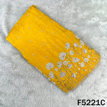 Cut Dana Sequins Moti Work Shimmer Tissue Fabric - F5221