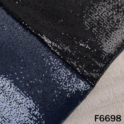 Sequins Lycra Net Fabric - F6698