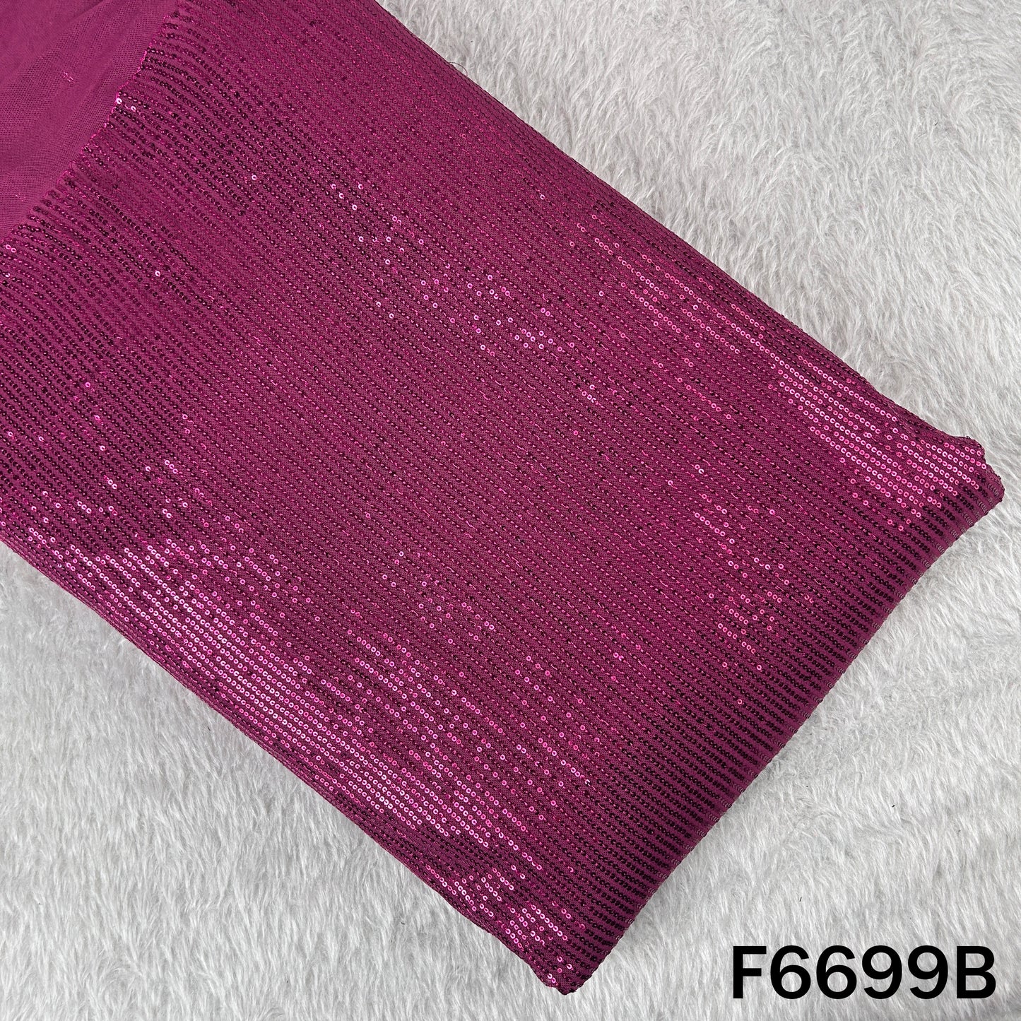 Sequins Lycra Net Fabric - F6699