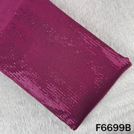 Sequins Lycra Net Fabric - F6699