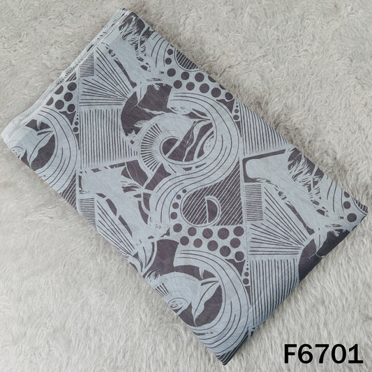 Printed Mul Cotton Fabric - F6701