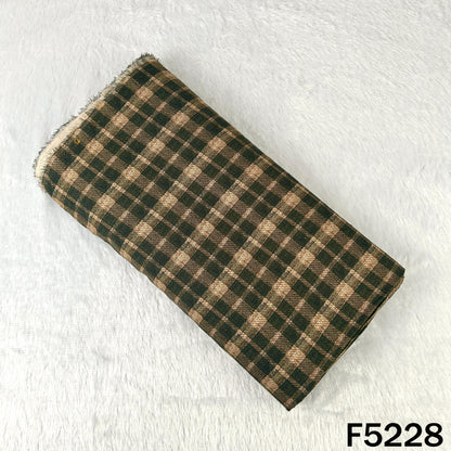 Check Print Spun Fabric - F5228