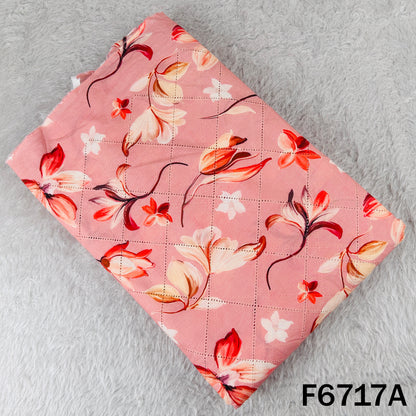 Digital Print Hakoba Cambric Cotton Fabric - F6717