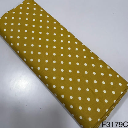 Polka Dots Cotton Fabric-F3179