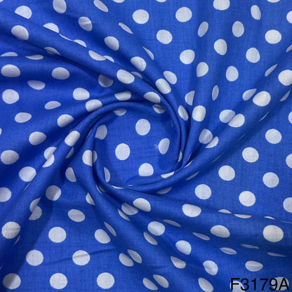 Polka Dots Cotton Fabric-F3179
