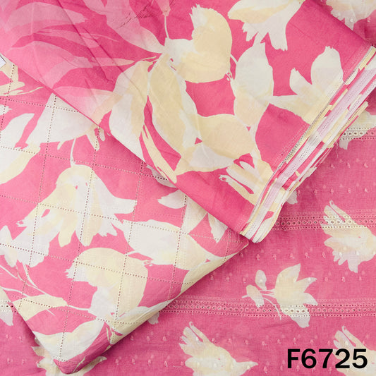 Digital Print Hakoba Cambric Cotton Fabric - F6725