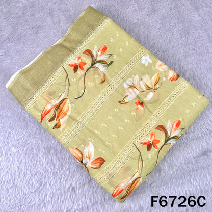 Digital Print Hakoba Cambric Cotton Fabric - F6726