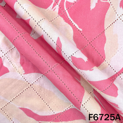 Digital Print Hakoba Cambric Cotton Fabric - F6725