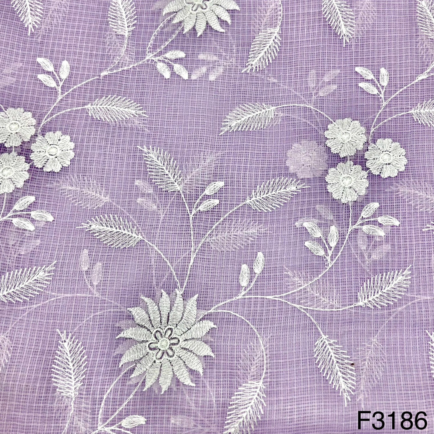 Embroidered Kota Cotton