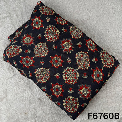 Digital Print Chinnon Chiffon Fabric - F6760