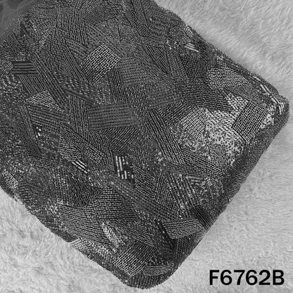 Cut Dana Sequins Embroidered Net Fabric - F6762