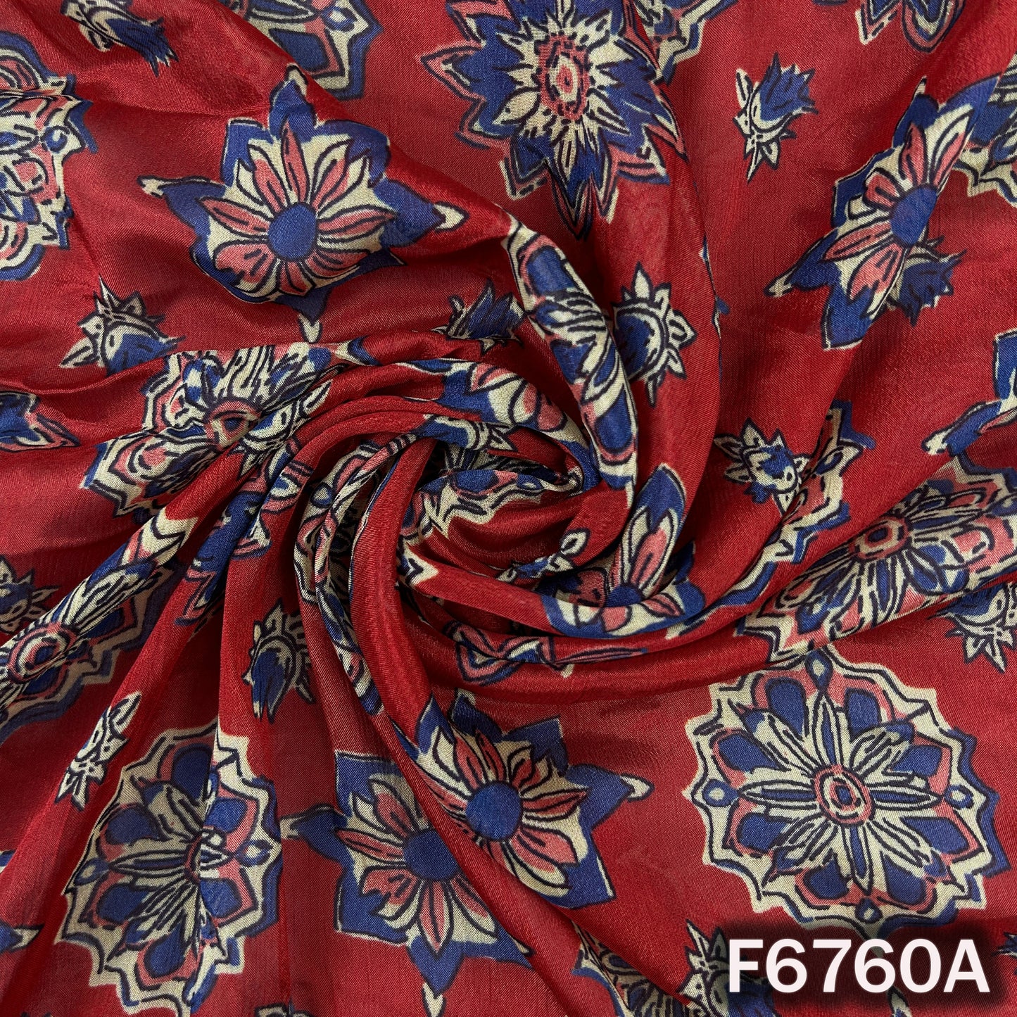 Digital Print Chinnon Chiffon Fabric - F6760