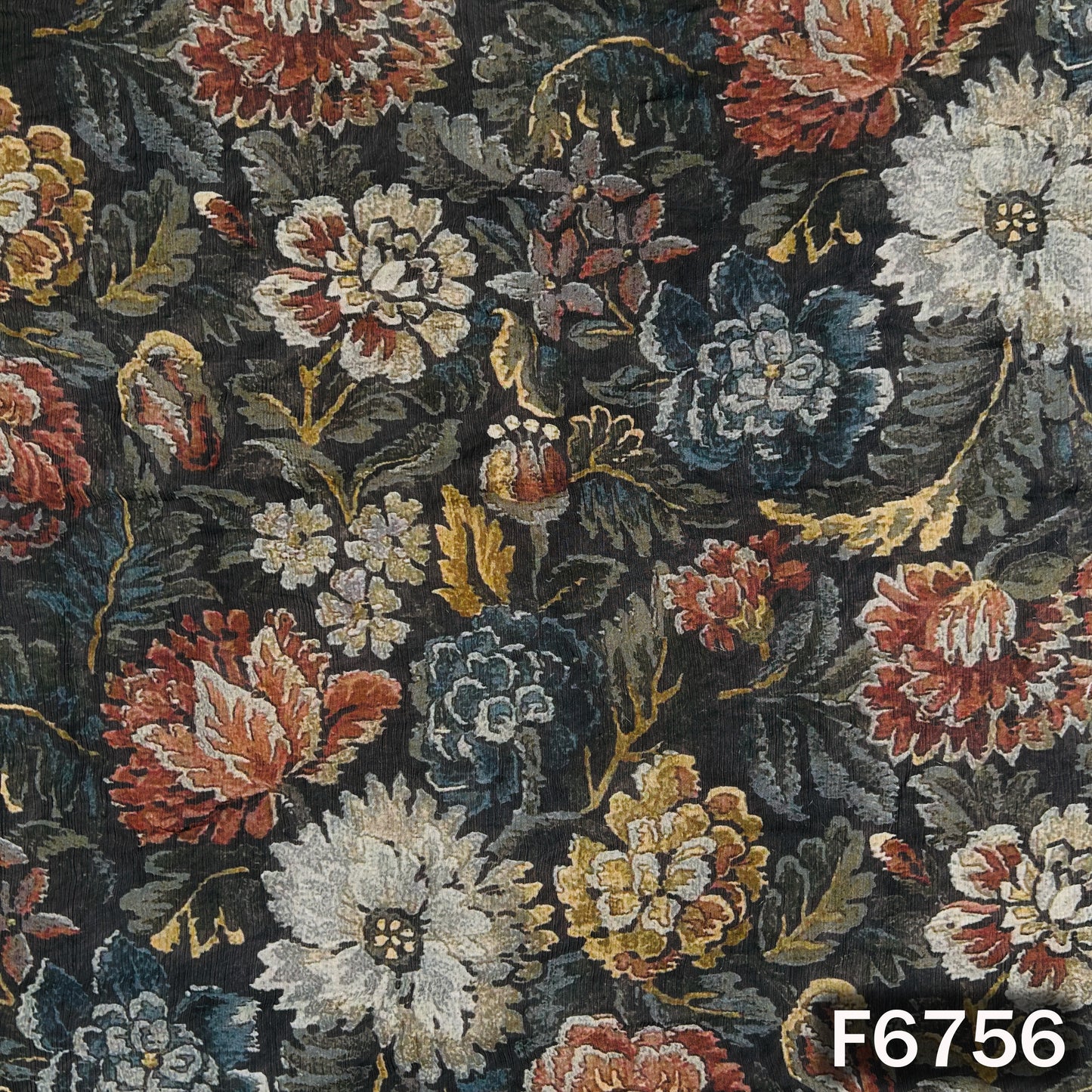Digital Print Chiffon Fabric - F6756