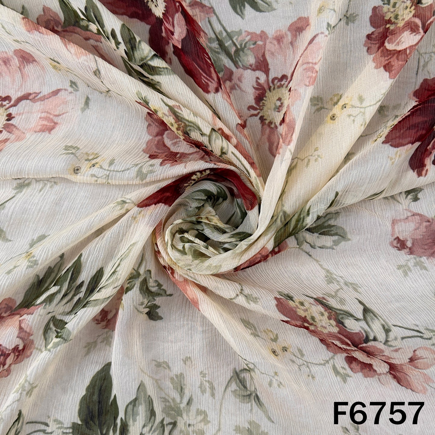 Digital Print Chiffon Fabric - F6757
