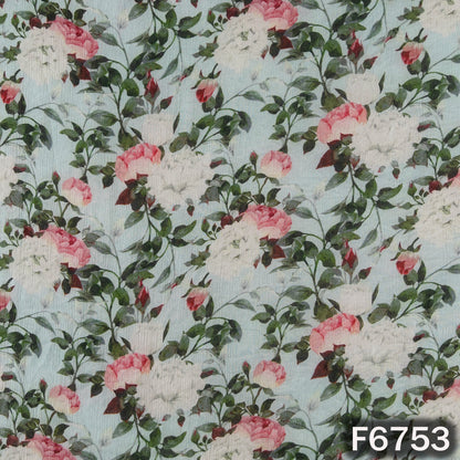 Digital Print Chiffon Fabric - F6753