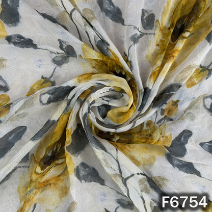 Digital Print Chiffon Fabric - F6754