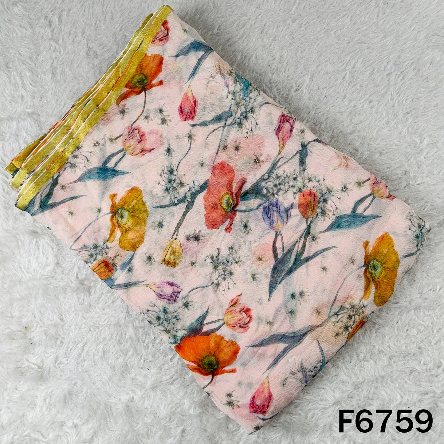 Digital Print Chiffon Fabric - F6759