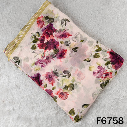 Digital Print Chiffon Fabric - F6758