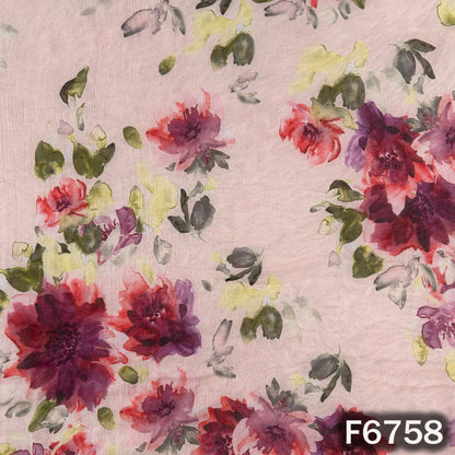 Digital Print Chiffon Fabric - F6758