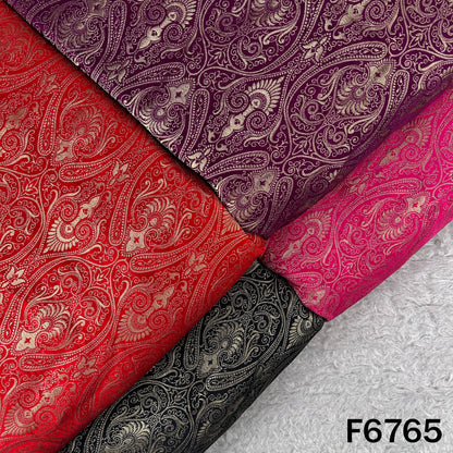 Banarasi Brocade Silk Fabric - F6765