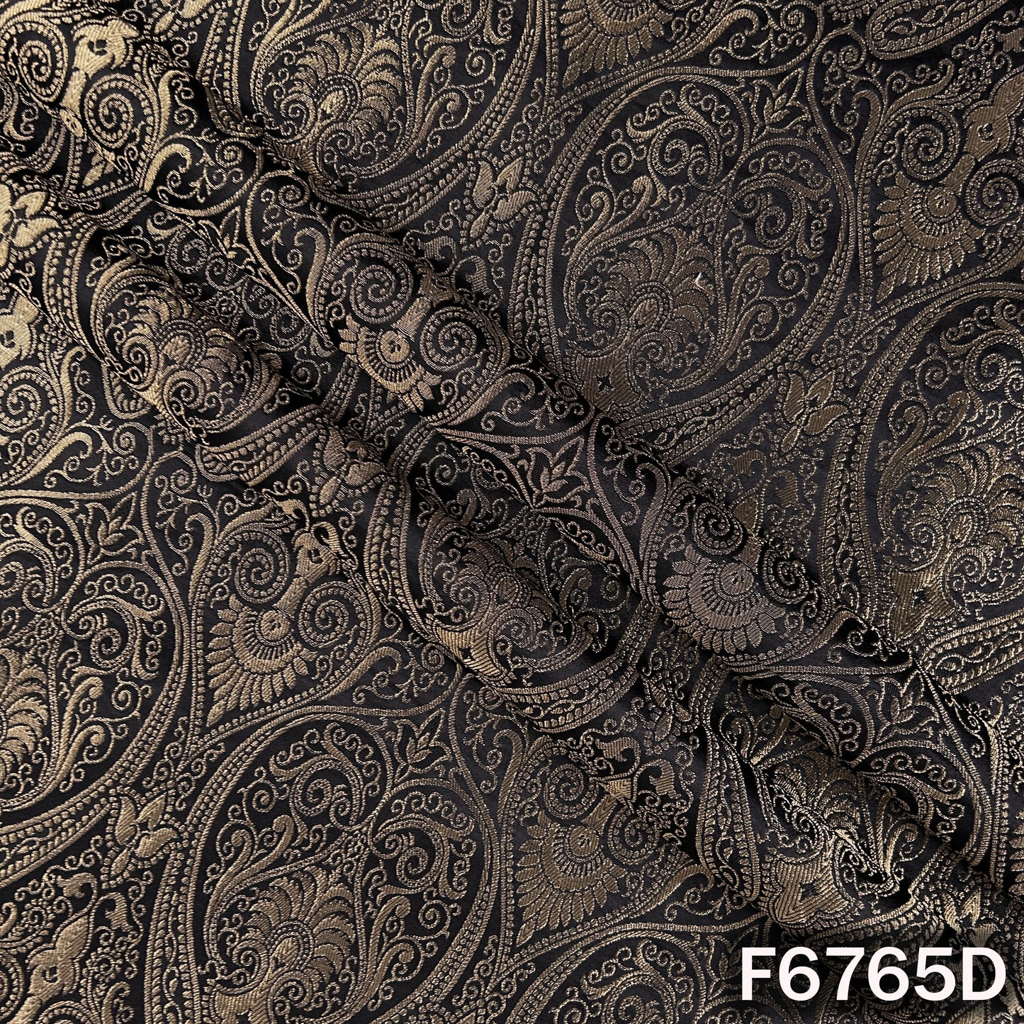 Banarasi Brocade Silk Fabric - F6765