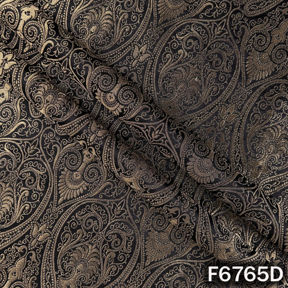 Banarasi Brocade Silk Fabric - F6765