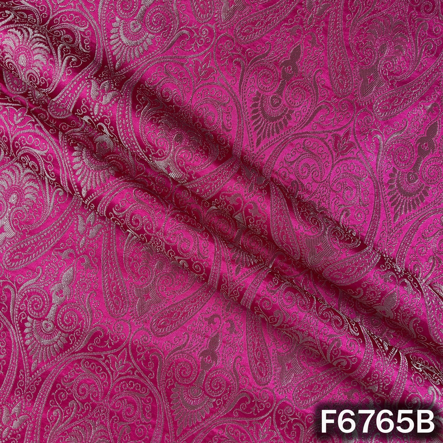 Banarasi Brocade Silk Fabric - F6765