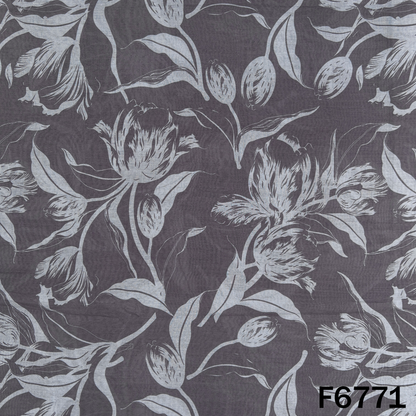 Printed Mul Cotton Fabric - F6771