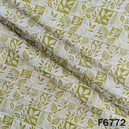 Printed Mul Cotton Fabric - F6772