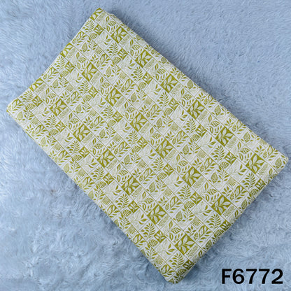Printed Mul Cotton Fabric - F6772
