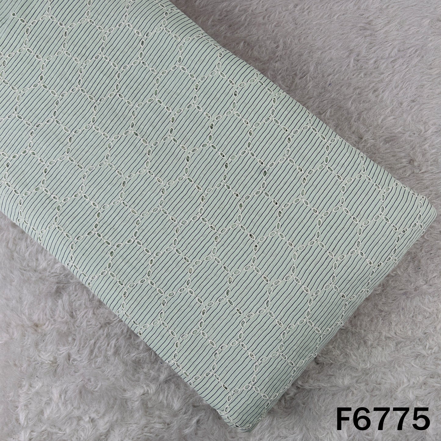 Stripe Hokaba Cambric Cotton Fabric - F6775