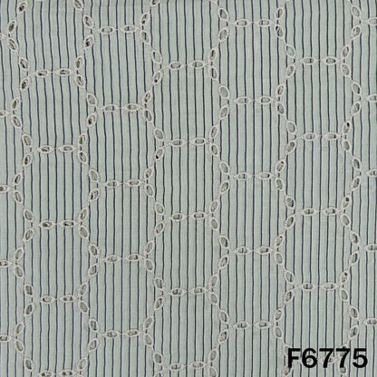 Stripe Hokaba Cambric Cotton Fabric - F6775