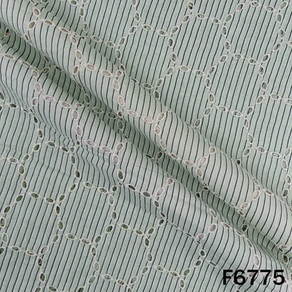 Stripe Hokaba Cambric Cotton Fabric - F6775