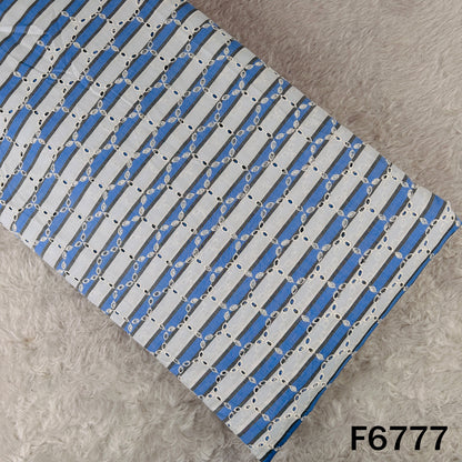Stripe Hokaba Cambric Cotton Fabric - F6777