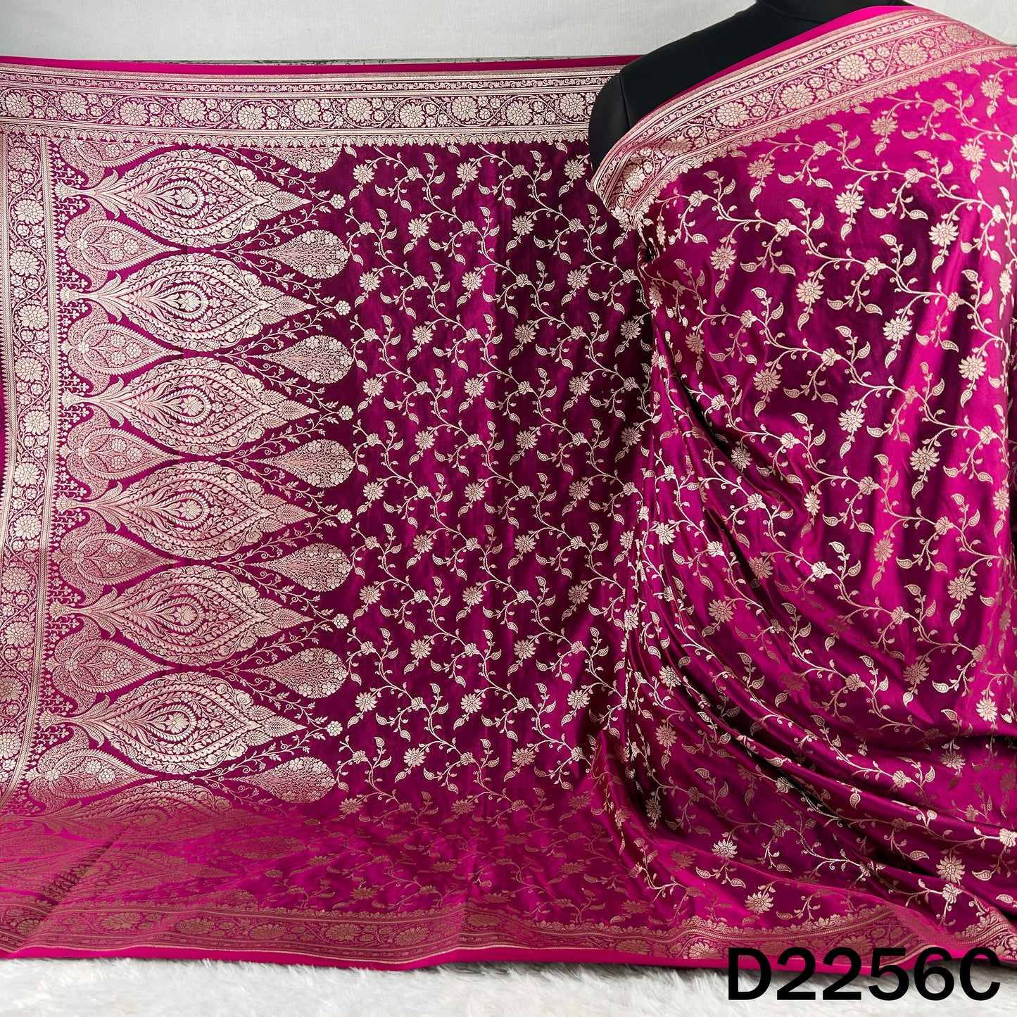 Zari Work Pure Banarasi Silk Dupatta - D2256