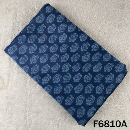 Printed Tussar Chanderi Fabric - F6810