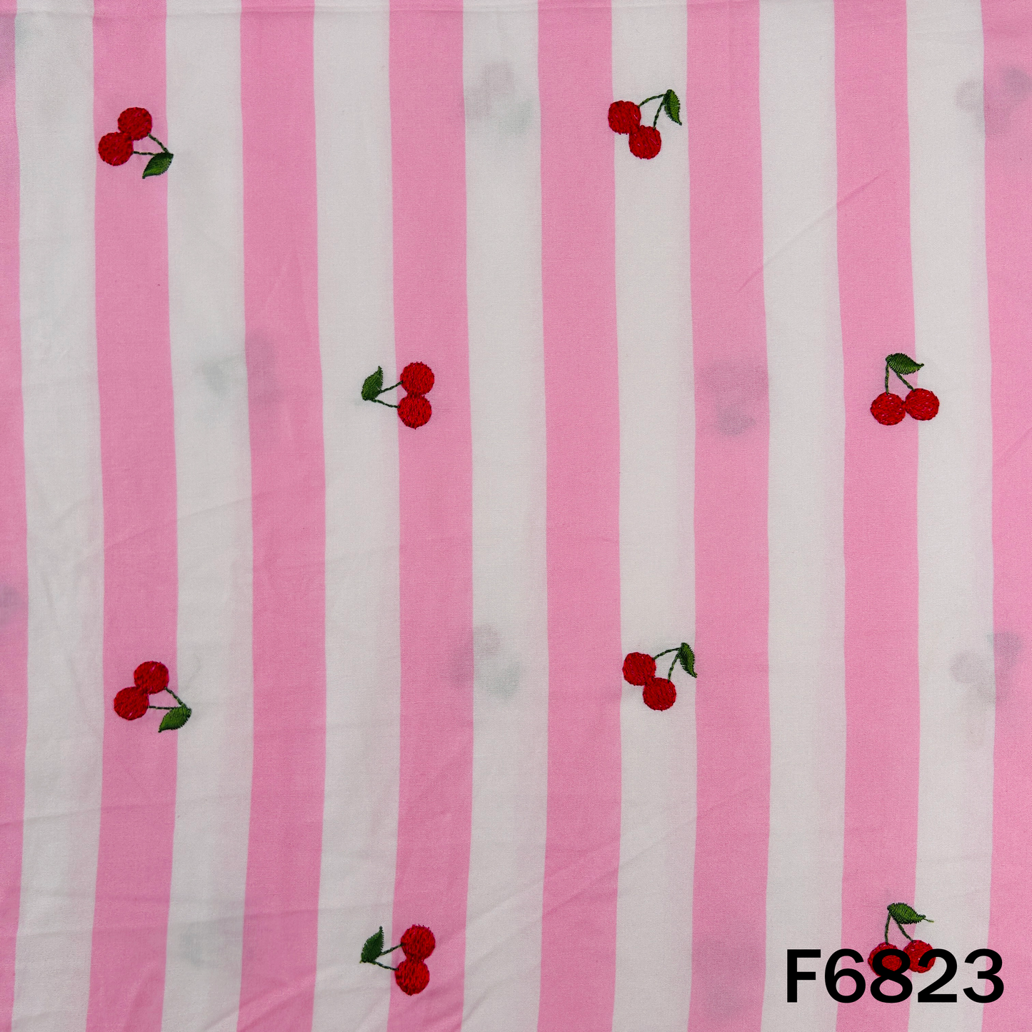 Thread Work Stripes Rayon Fabric - F6823