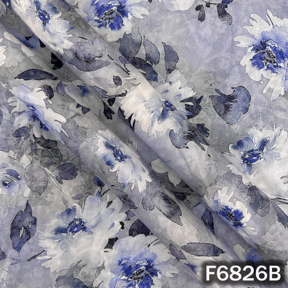Digital Print Lizzy Bizzy Fabric - F6826