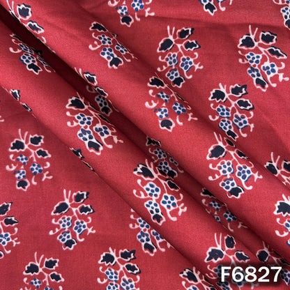 Printed Modal Satin Fabric - F6827