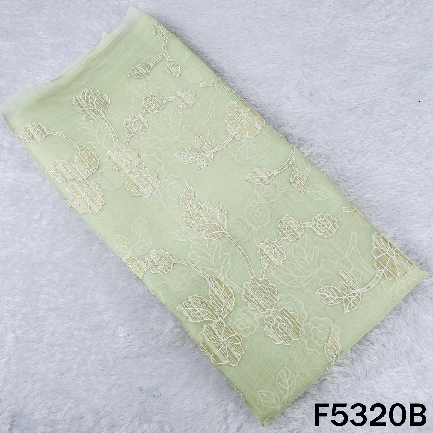 Thread Work Pure Tissue Organza Fabric - F5320