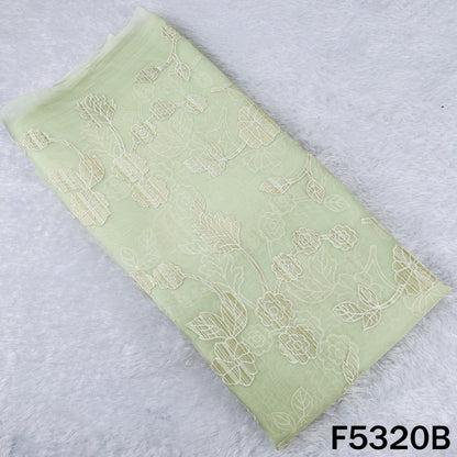 Thread Work Pure Tissue Organza Fabric - F5320