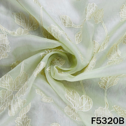 Thread Work Pure Tissue Organza Fabric - F5320