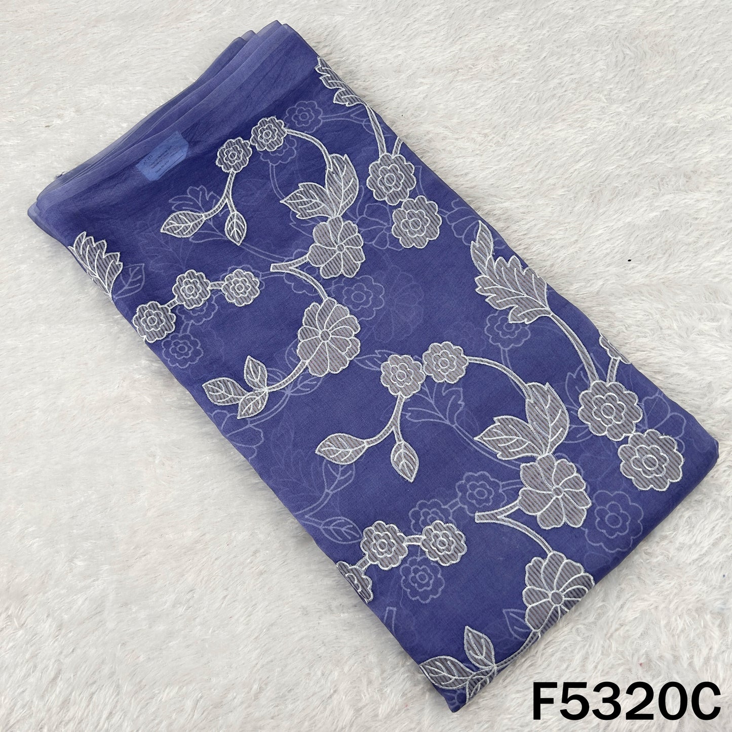 Thread Work Pure Tissue Organza Fabric - F5320
